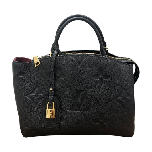 Louis Vuitton Petit Palais PM Black & Gold Monogram Empreinte Bag