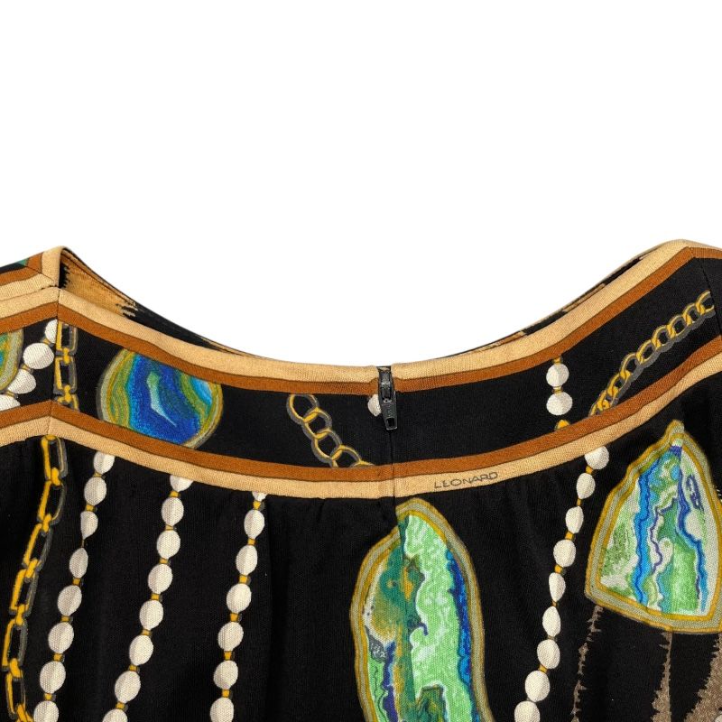 LEONARD Multicolor Silk Leopard Print Dress - Exquisite Elegance