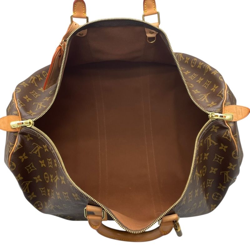 Louis Vuitton Keepall 55 Monogram Canvas Unisex Boston Bag