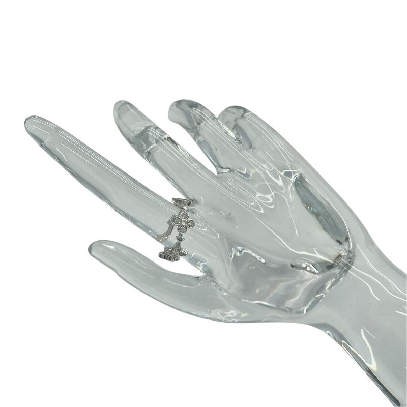 Louis Vuitton Fine Dantelle Diamond Ring in K18 White Gold