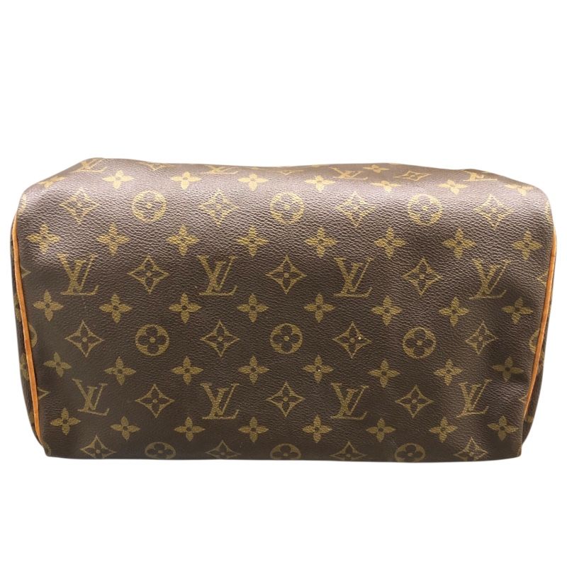 Louis Vuitton Speedy 30 Monogram Canvas Handbag - Brown