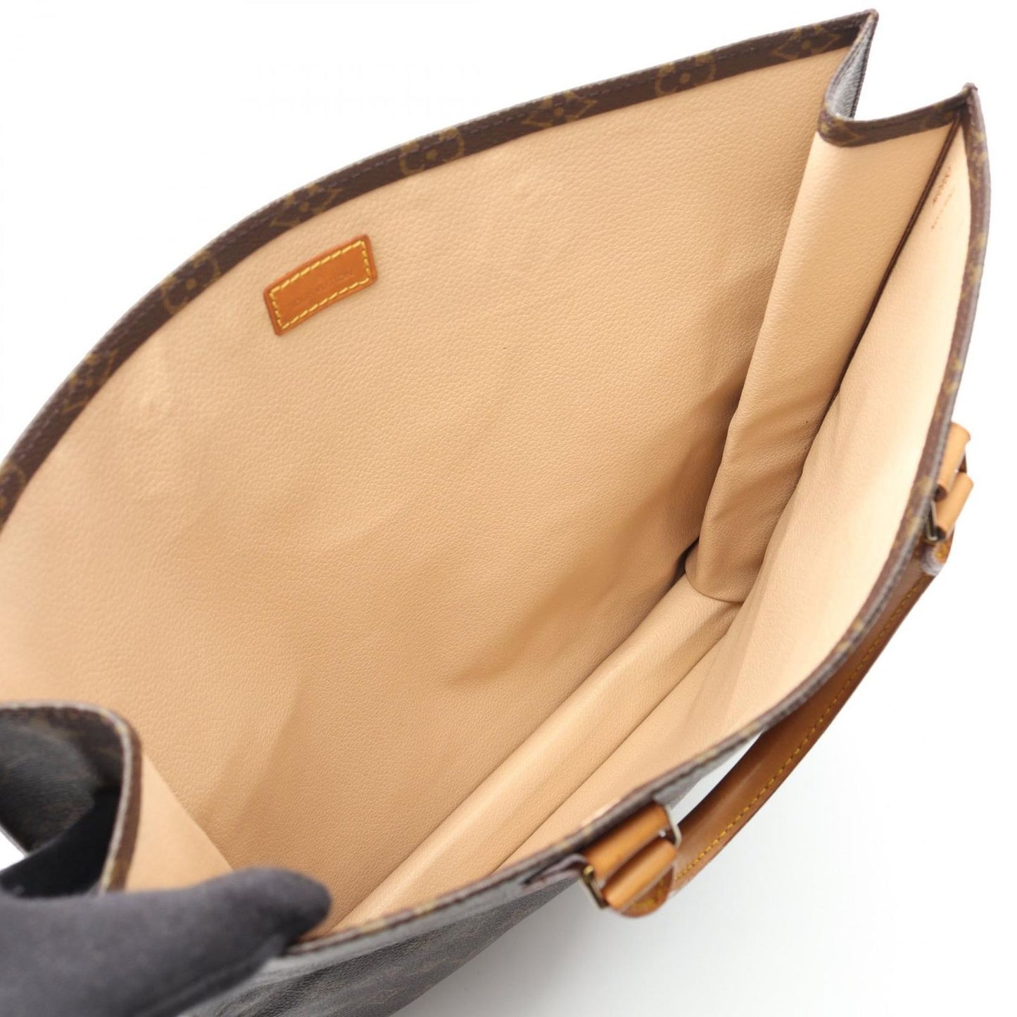 Louis Vuitton Sac Plat Tote Bag - Timeless Elegance in Brown