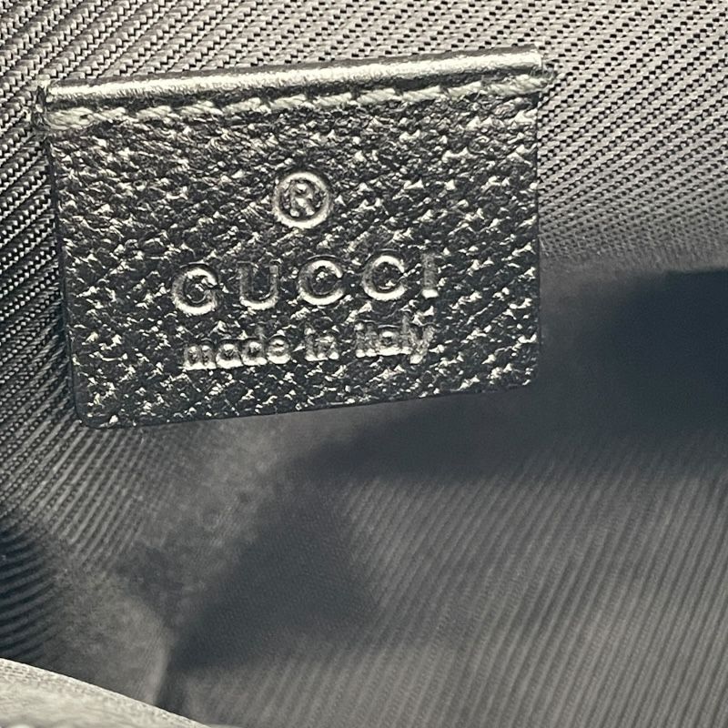 GUCCI Abbey One-Shoulder Handbag in Black GG Canvas