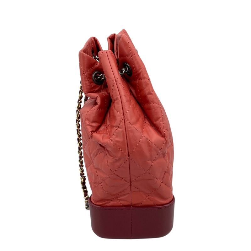 CHANEL Gabrielle Backpack A94485 - Pink Calfskin Luxury Bag