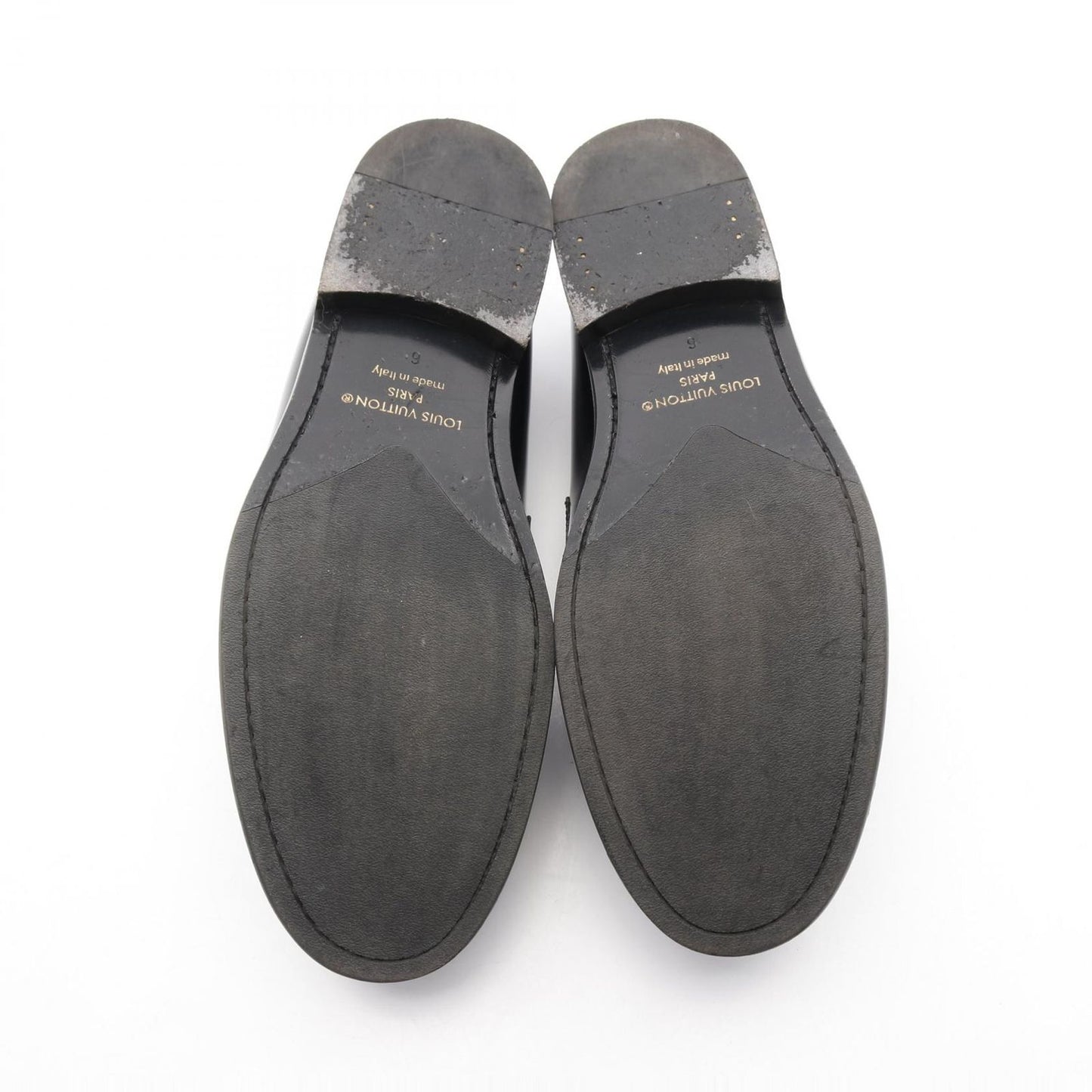 Louis Vuitton Monogram Leather Loafers - Timeless Elegance
