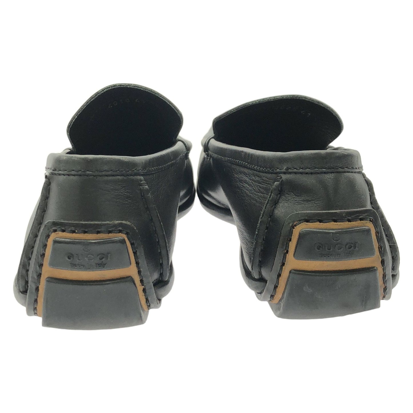 GUCCI Black Leather Driving Shoes - Timeless Elegance