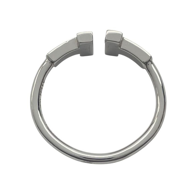 Tiffany & Co. T Wire Diamond Ring in 18K White Gold