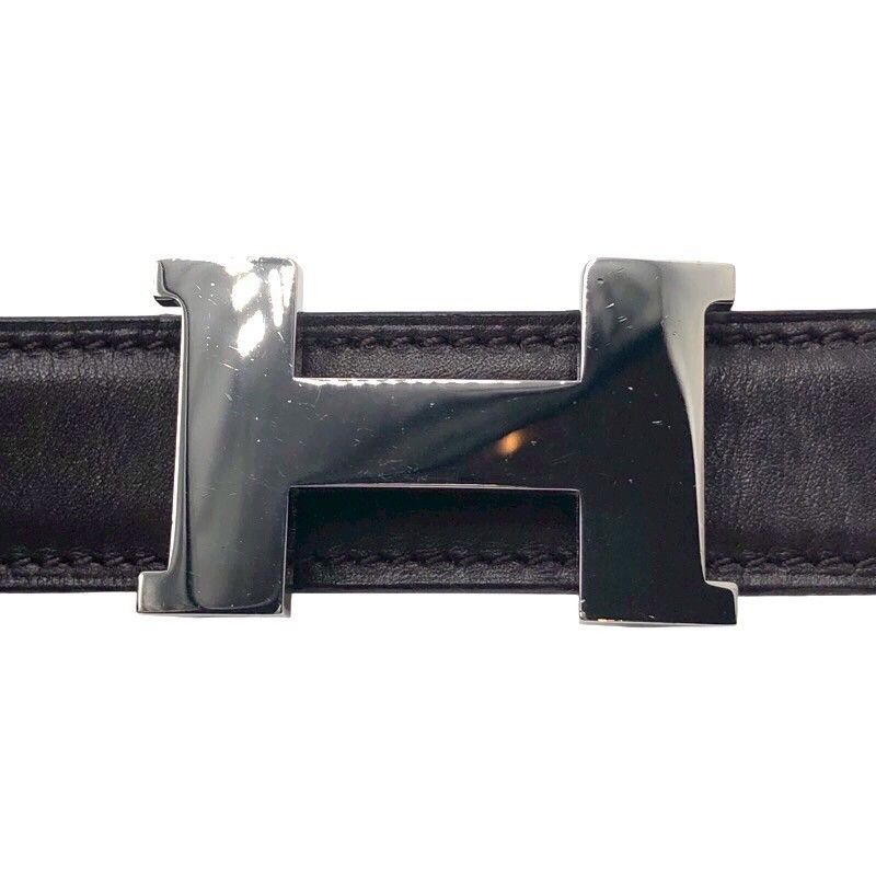 HERMES Constance Mini Belt 65cm in Brown/Camel Box Calf Leather