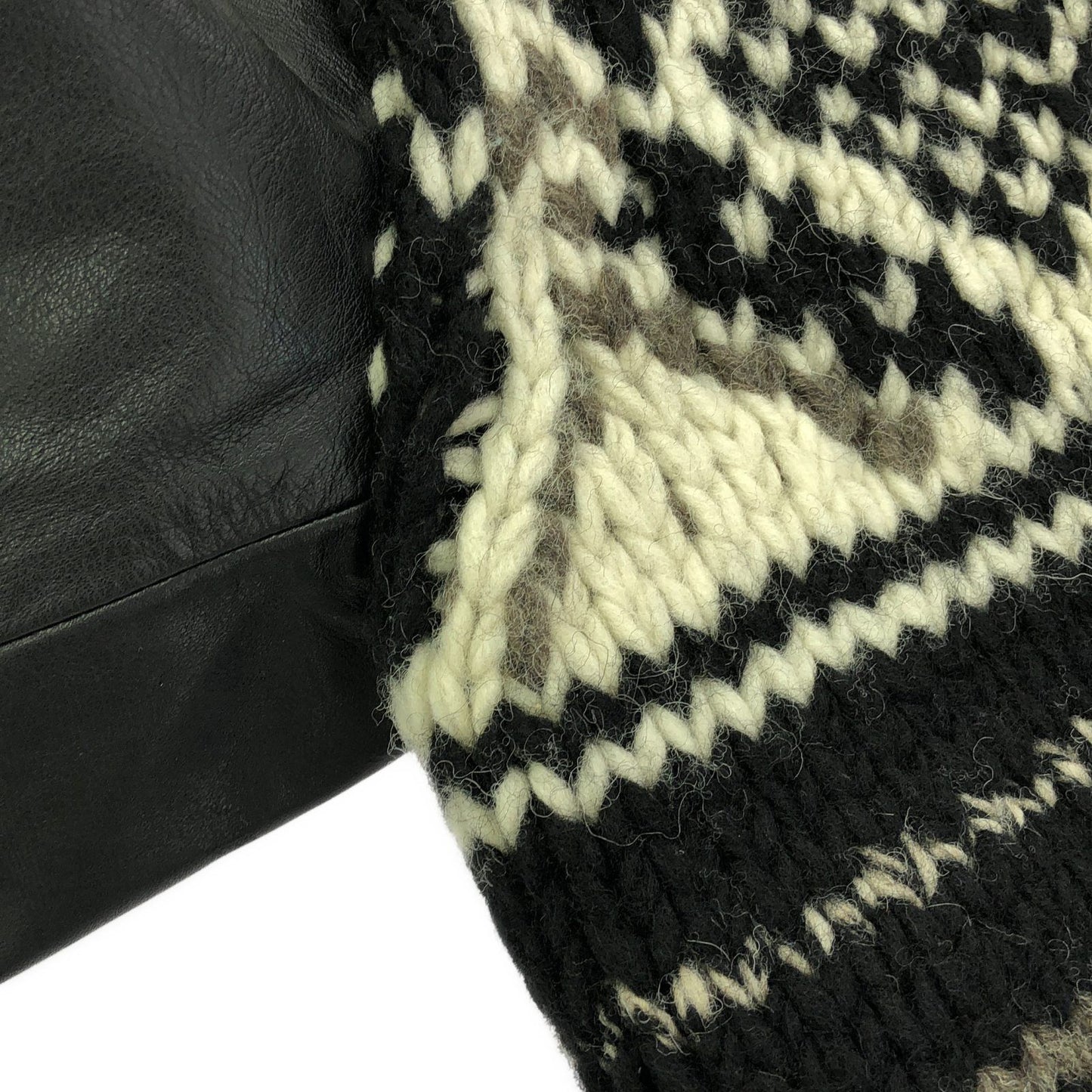 eYe COMME des GARCONS JUNYA WATANABE MAN Black Leather Jacket