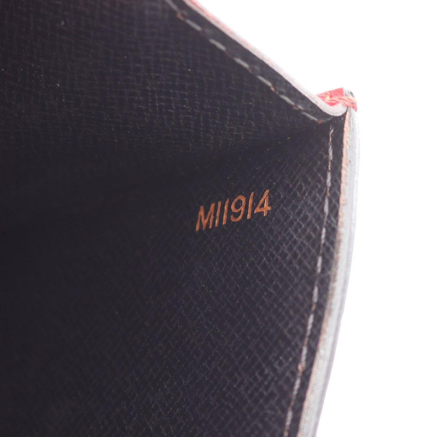 Louis Vuitton Grunel Epi Shoulder Bag in Castilian Red - Timeless Elegance