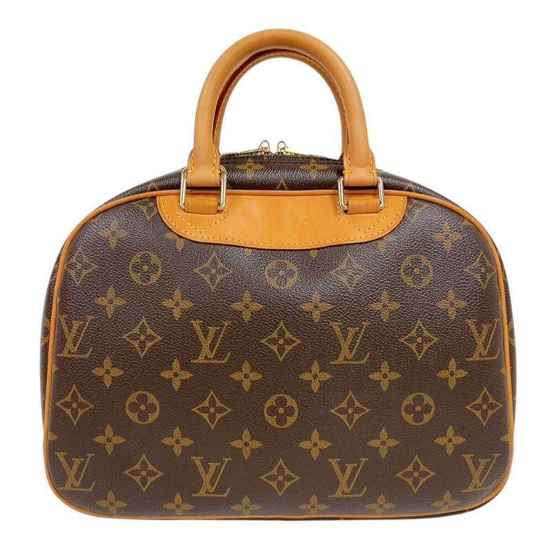 Louis Vuitton Trueville M42228 Monogram Canvas Handbag - Brown & Gold