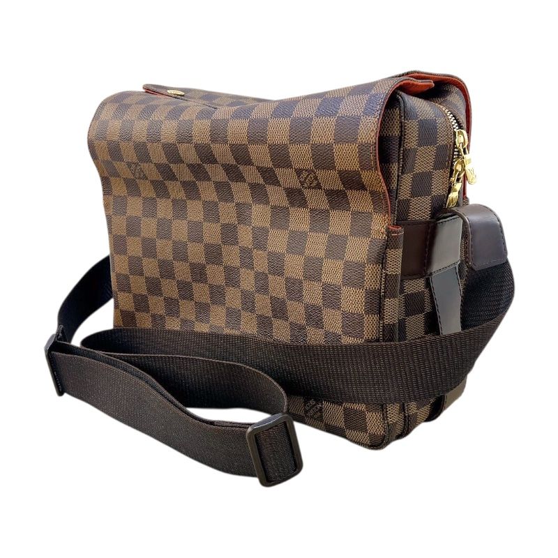 Louis Vuitton Naviglio N45255 Brown Damier Shoulder Bag for Women