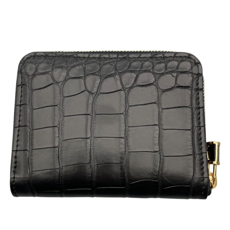 Louis Vuitton Zippy Coin Purse in Black Crocodile - Unisex Luxury Accessory