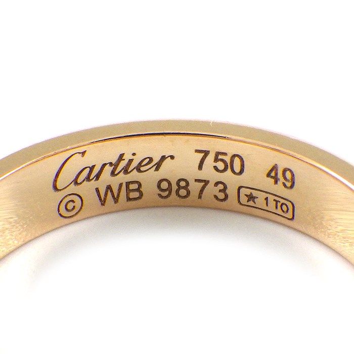 Cartier Love Ring Small Model K18PG - Timeless Elegance