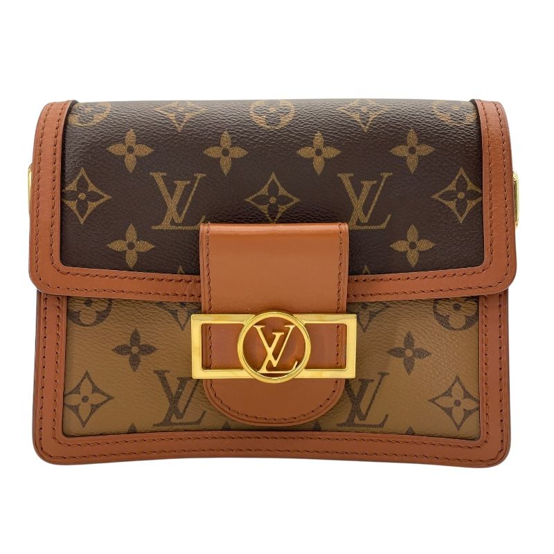 Louis Vuitton Dauphine Mini M45959 Monogram Reverse Shoulder Bag