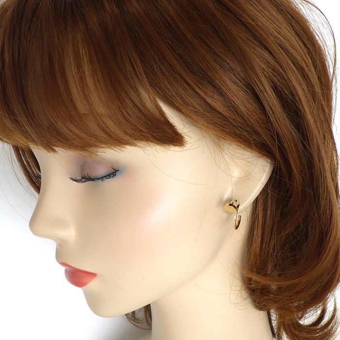 Cartier Juste un Clou Hoop Earrings in 18K Yellow Gold