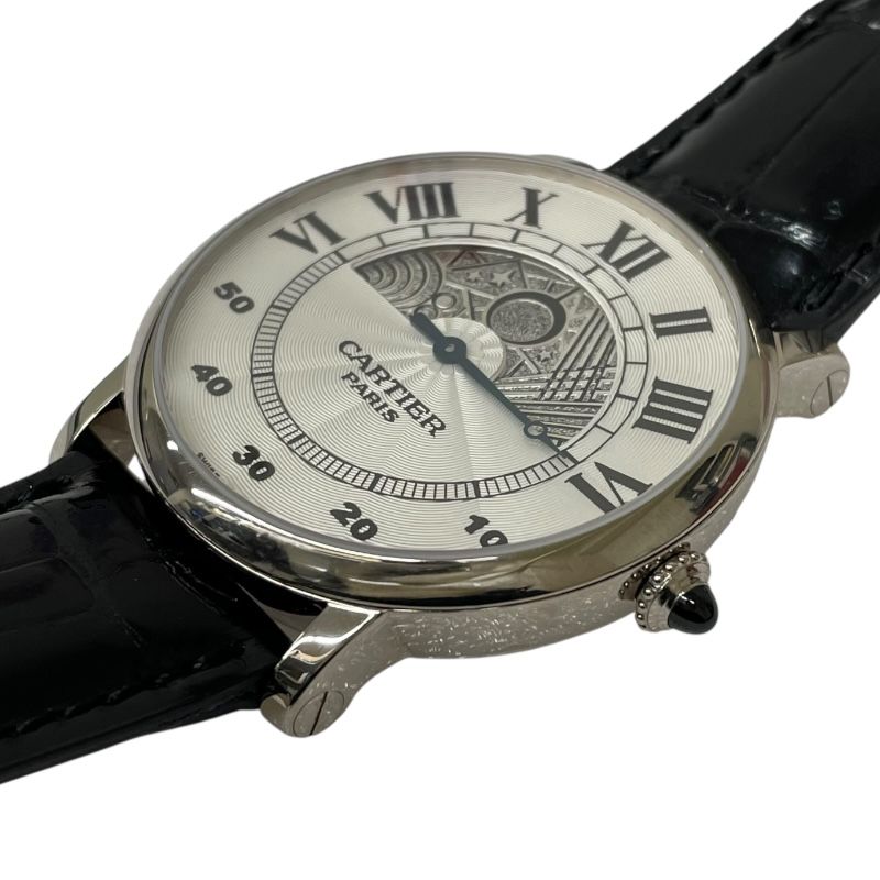 Cartier Rotonde de Cartier Day & Night K18WG Men's Watch