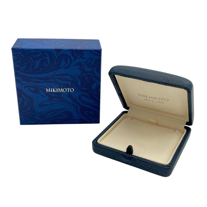 MIKIMOTO K18 Diamond Necklace in White Gold - Timeless Elegance