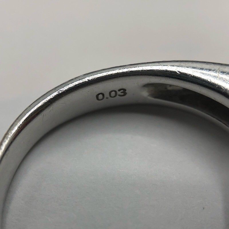 TASAKI K18 White Gold Ring with Diamond - Exquisite Craftsmanship