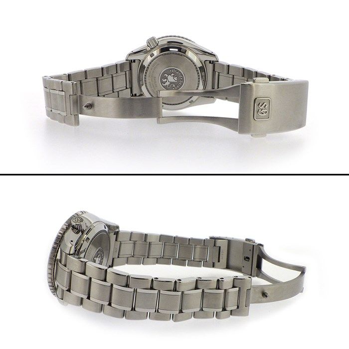 Grand Seiko SBGE277 Sports Collection - Black & White GMT Watch