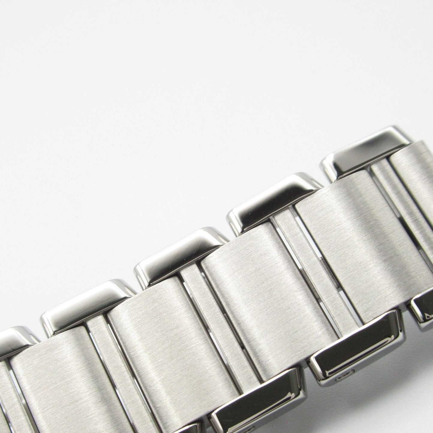 Cartier Tank Française SM Diamond Bezel Watch - Exquisite Silver Elegance