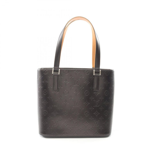 Louis Vuitton Stockton Monogram Matte Noir Handbag - Timeless Elegance