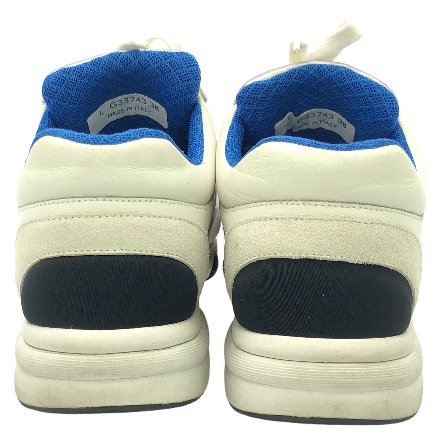 CHANEL White Leather Sneakers G33743 - Timeless Elegance