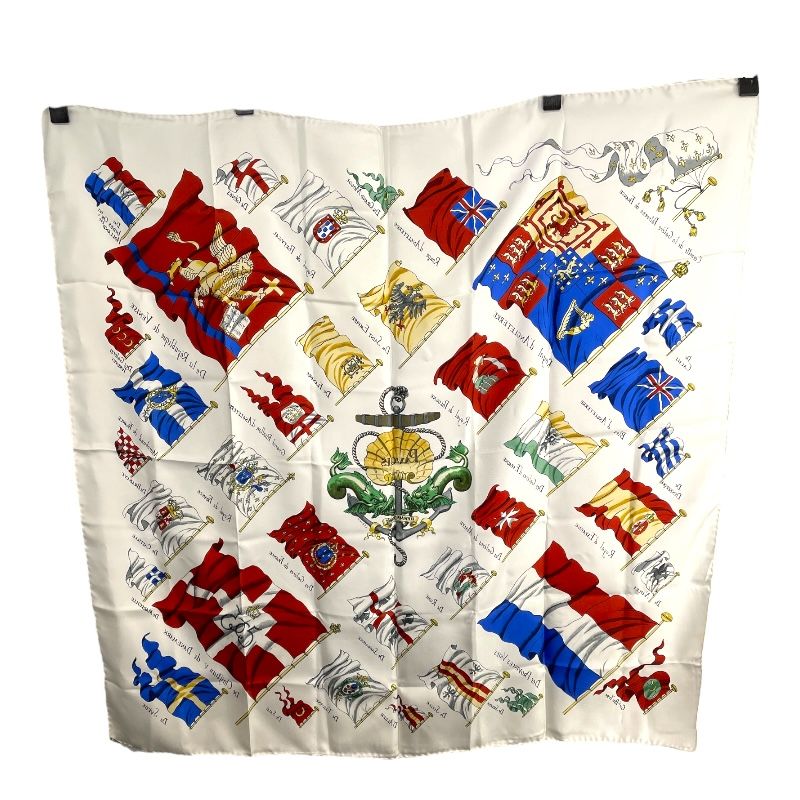 HERMES PAVOIS Multicolor Silk Scarf - Timeless Elegance