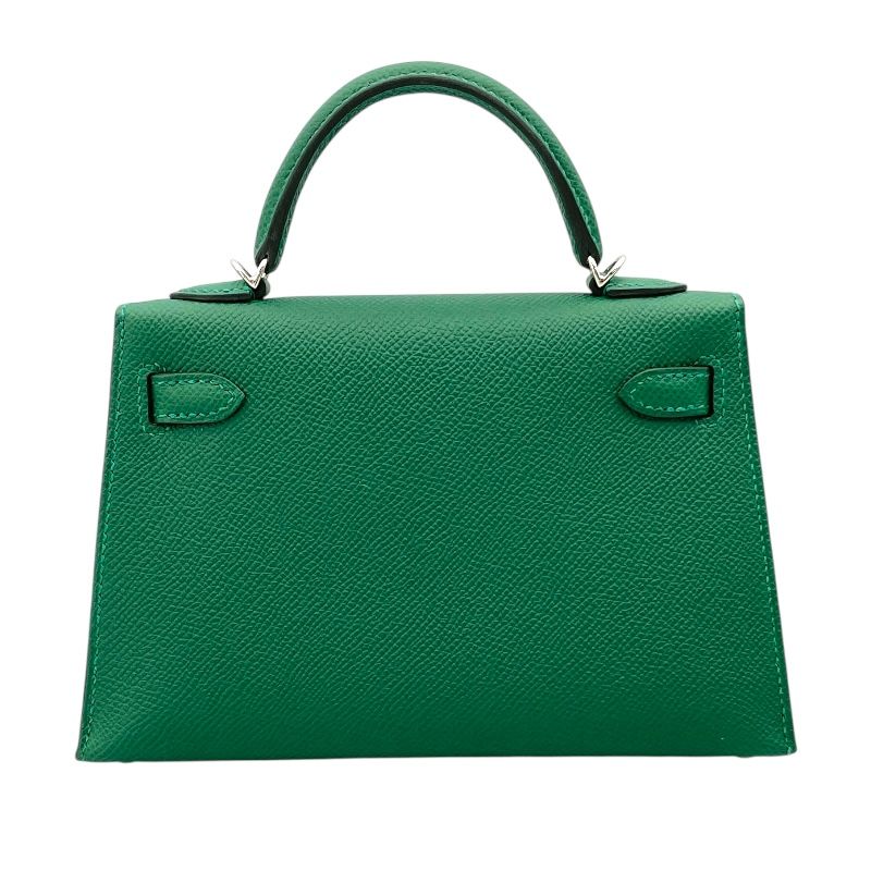 HERMES Mini Kelly W刻 Veil Vertigo & Electrum Shoulder Bag