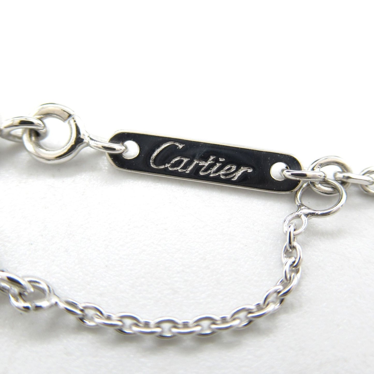 CARTIER C Heart Necklace in 18K White Gold - Timeless Elegance