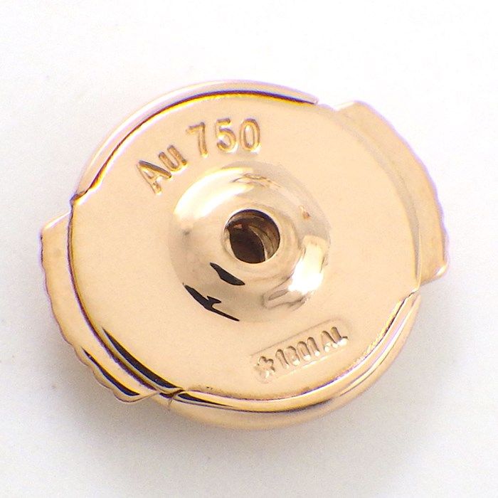 Cartier Trinity Circle Earrings with Diamonds - K18 Gold