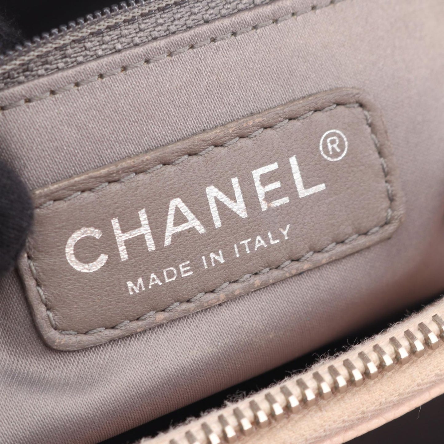 CHANEL Matelassé Grand Shopping Tote in Baby Pink Caviar Skin