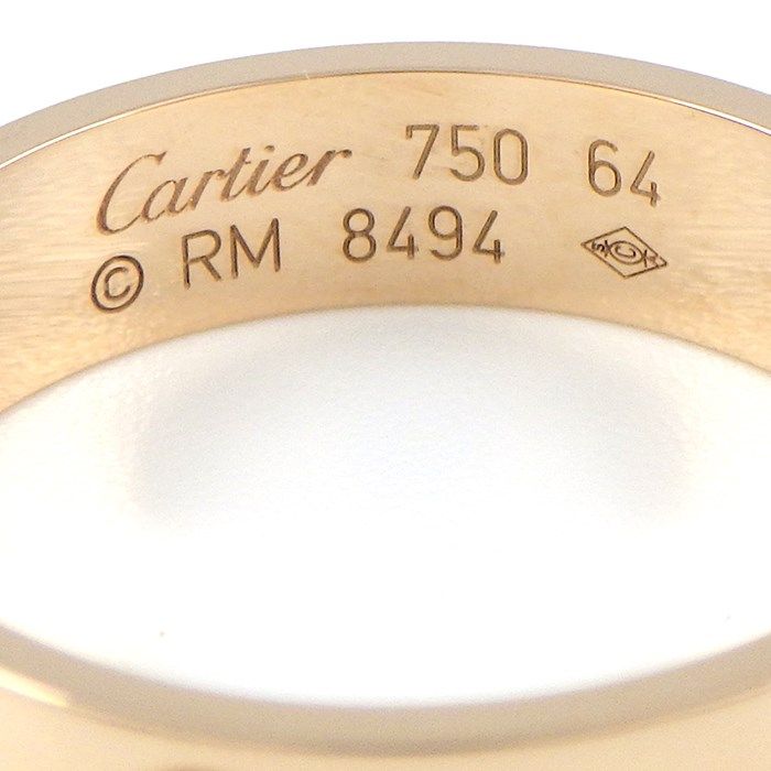 Cartier Love Ring MM in K18 Pink Gold - Timeless Elegance