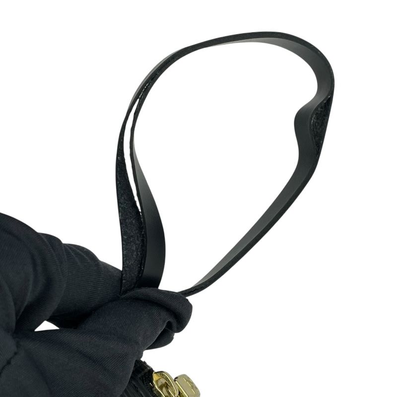 Louis Vuitton Sac Flore M52222 Black Epi Leather Handbag