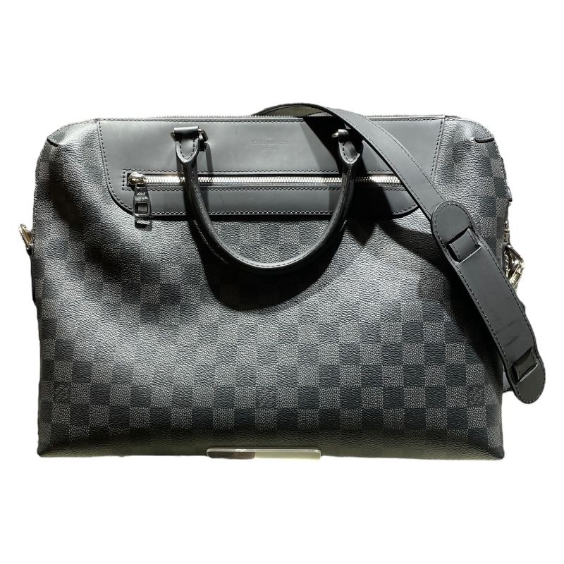 Louis Vuitton Porte-Documents Voyage NM Black Damier Graphite Business Bag