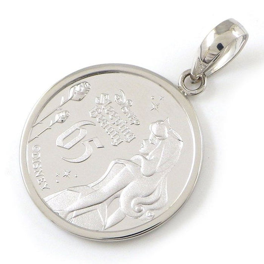 Disney Sleeping Beauty 65th Anniversary Platinum Pendant - Limited Edition