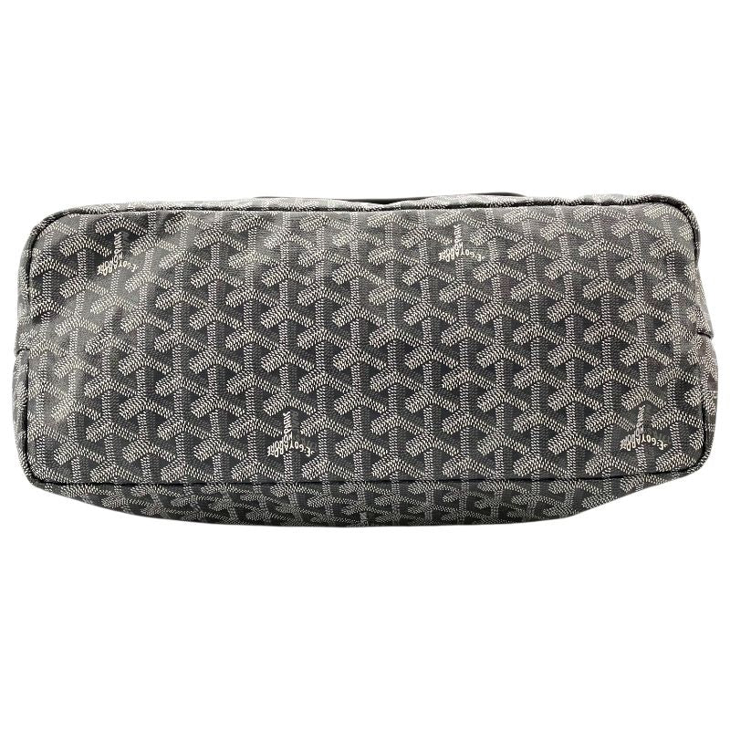 GOYARD Saint Louis PM Grey Goyardine Canvas Unisex Tote Bag
