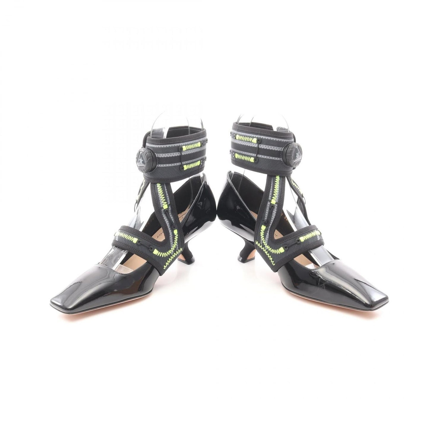 Dior x Roger Vivier Patent Leather Sandals - Exclusive Design