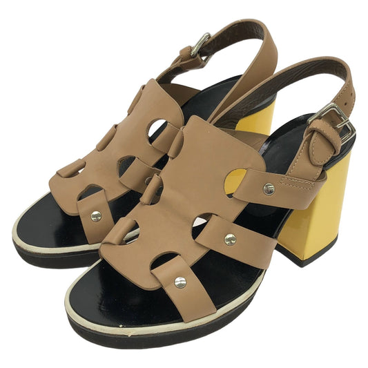 MARNI Beige & Yellow Sandals - Timeless Elegance