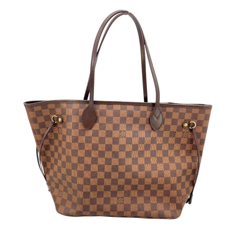 Louis Vuitton Neverfull MM Damier Brown Tote Bag - Timeless Elegance