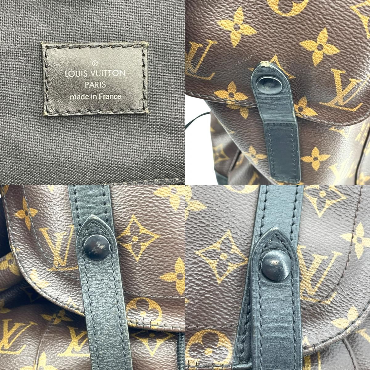 Louis Vuitton Christopher MM Backpack - Monogram Macassar