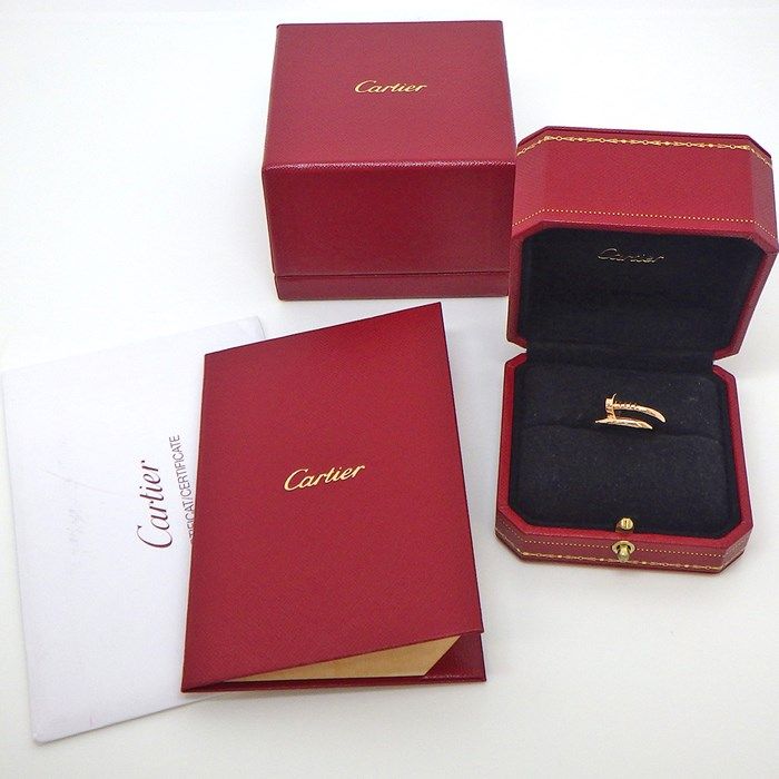 Cartier Juste un Clou Classic Ring in K18 Pink Gold - Size 15