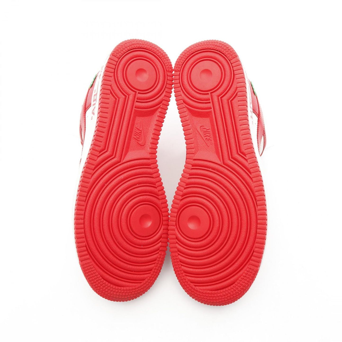 LOUIS VUITTON × Nike Air Force 1 Low Monogram Red Sneakers