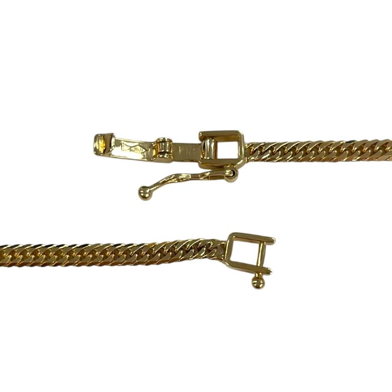 Exquisite K18 Gold Double-Kihei Necklace - Unisex Elegance