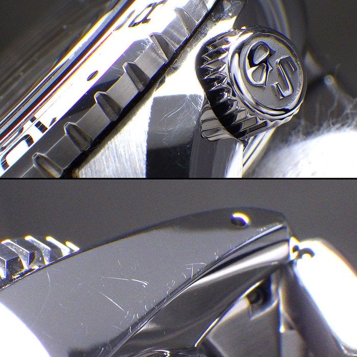 Grand Seiko SBGE277 Sports Collection - Black & White GMT Watch