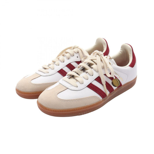 adidas x Sporty & Rich Samba Sneakers - White & Burgundy