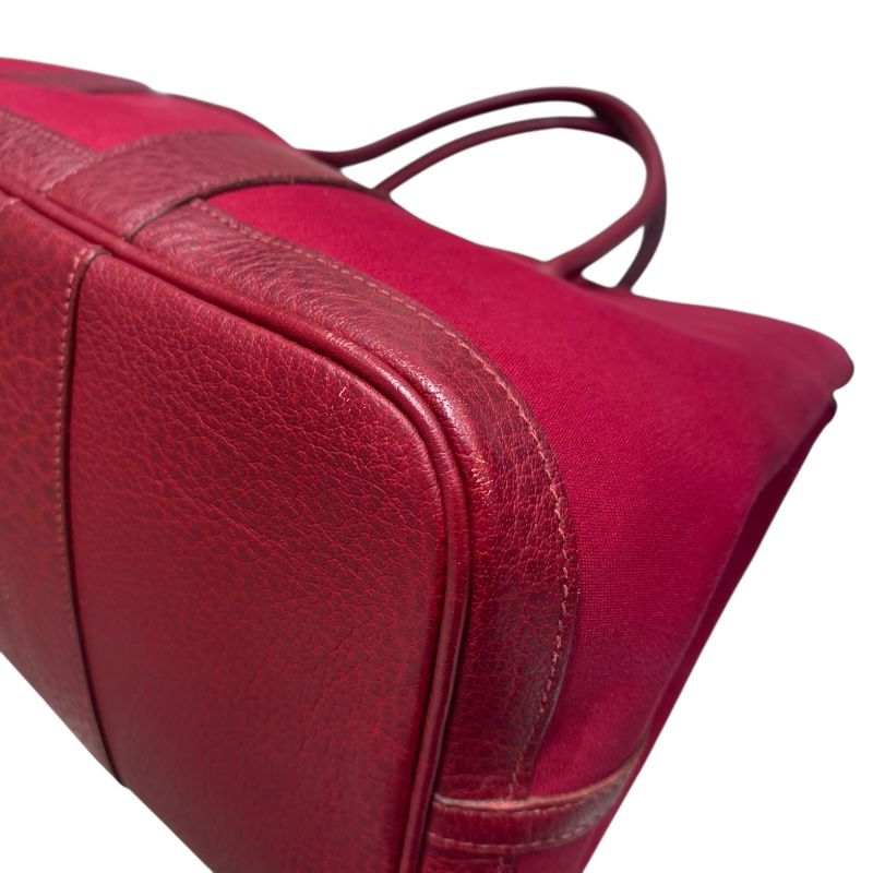 HERMES Garden Party MM Tote Bag in Rouge Togo - Exquisite Craftsmanship