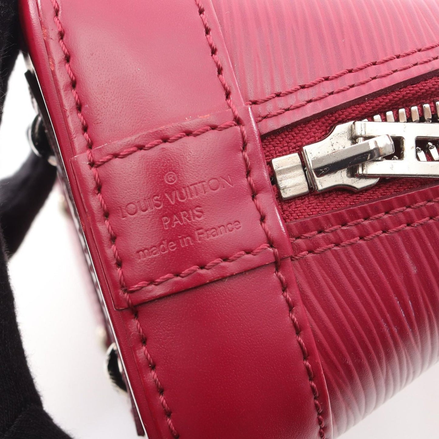 Louis Vuitton Alma BB Epi Fuchsia Handbag - Timeless Elegance