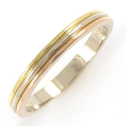 Cartier Vendôme Wedding Band Ring in Tri-Color Gold - Size 19