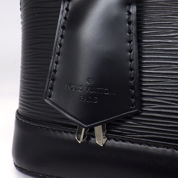 Louis Vuitton Alma BB Handbag in Black Epi Leather - Timeless Elegance